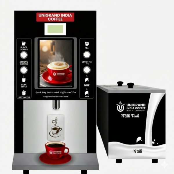 Live Coffee and Tea machine